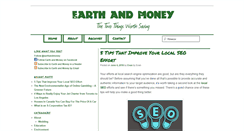 Desktop Screenshot of earthandmoney.ca